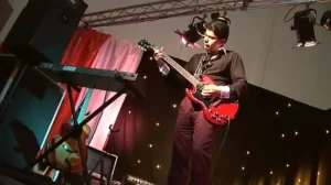 the guitarist fucks a cute blonde lassie and sprays her body with his urine at the end 1733441109